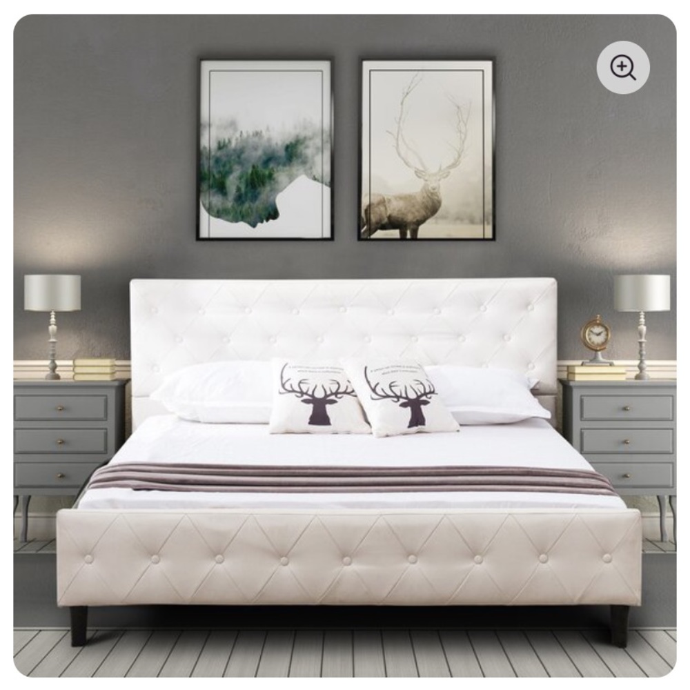 Stroude Upholstered Platform Bed